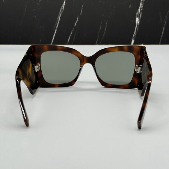 NEW SL M119 BLAZE 002 SAINT LAURENT BLAZE HAVANA OVERSIZED SUNGLASSES SLM119 - Picture 9 of 12